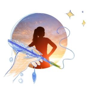 femme face à la lumière, rêve d’incarnation