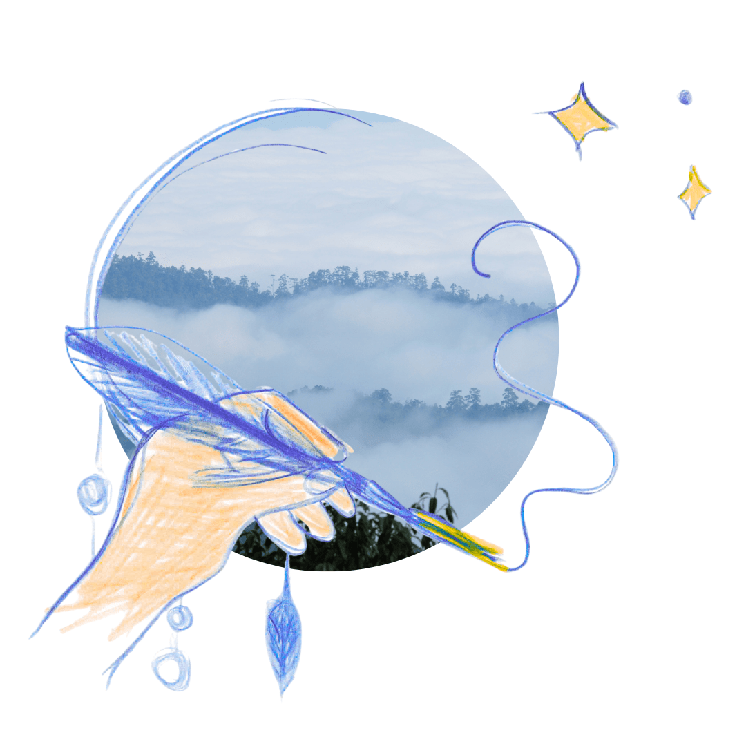 bruit du monde comme brouillard qui efface les reliefs