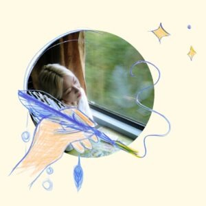 Femme en quête de sens, en réflexion sur son travail et ses valeurs – loyauté intérieure et réalignement personnel