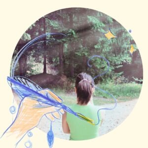 femme hésitant sur un chemin écouter ses signaux intérieurs intuition