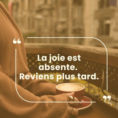 Prendre un temps pour soi