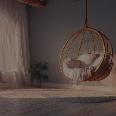 Espace intérieur apaisant symbolisant le besoin d’espace intérieur et le temps pour soi