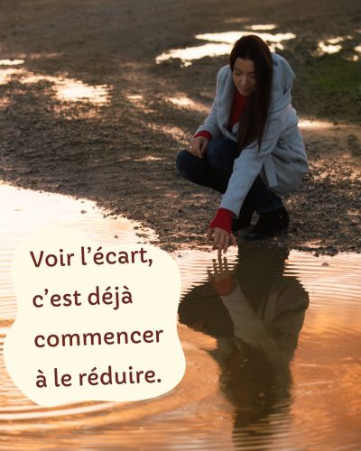regarder son reflet